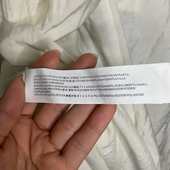 Moon River Black and White Cuffed Sleeve Sundress - Picture 11 of 16